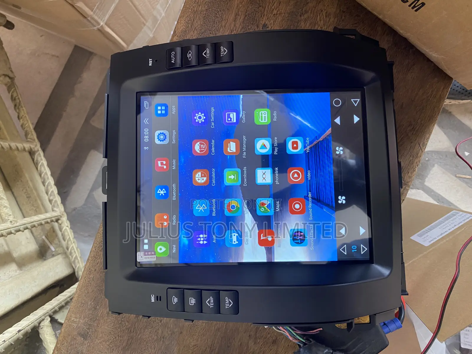 Gx 470 Android Tesla Navigation System