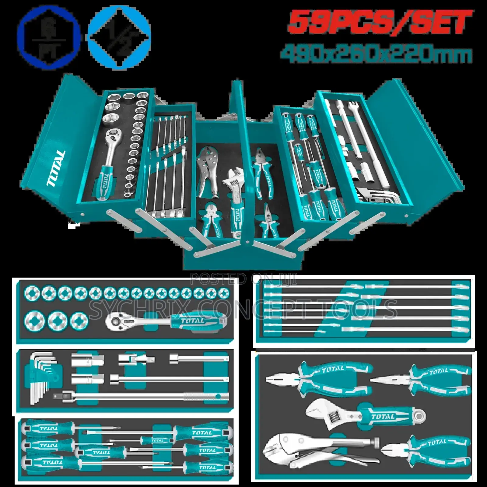 Tools Set- 59pcs