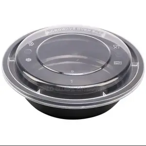Black Disposable Plates - (50pcs)