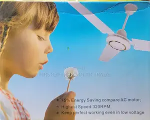 56" Solar Dc Ceiling Fan