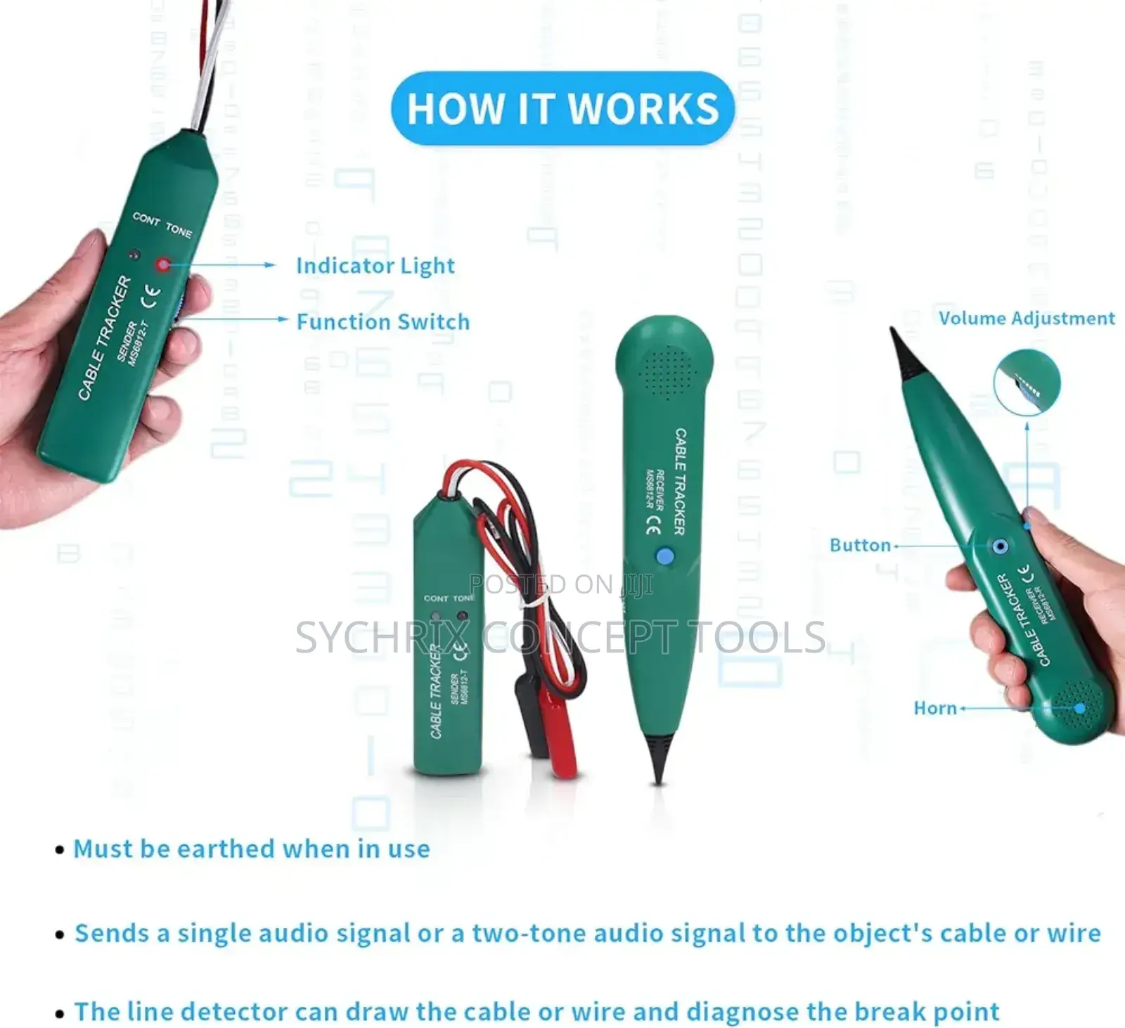 Multi Function Cable Tracker
