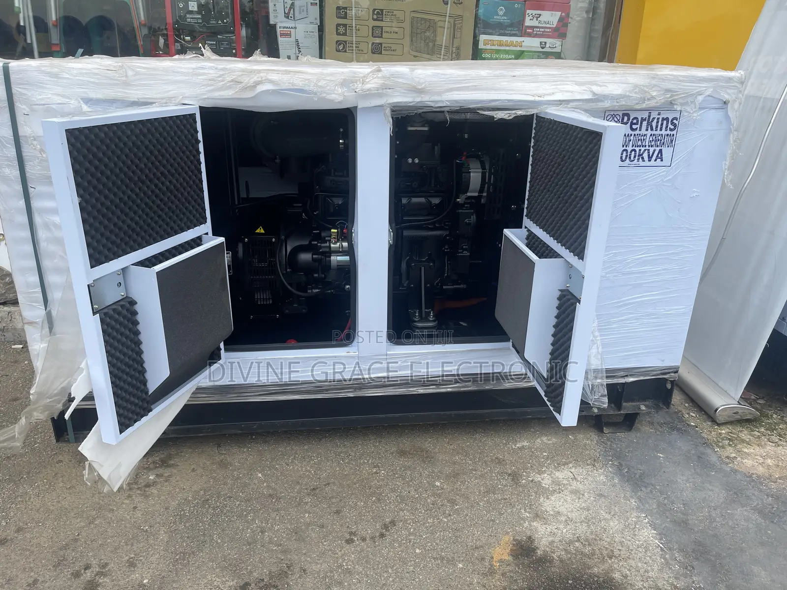 100kva Soundproof Perkins Generator