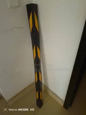 Safety 78cmx10ccm Rubber Wall Corner Guard