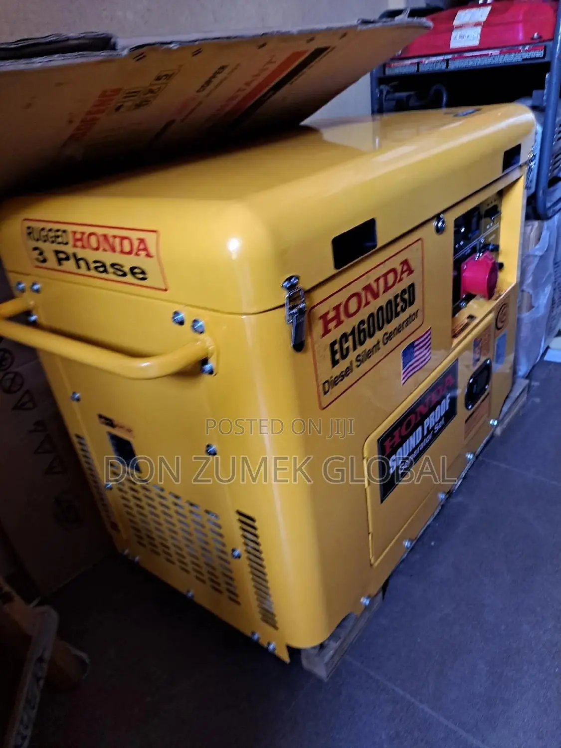 Three Phase Honda DIESEL Soundproof Generator 12kva