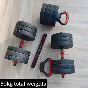 50kg Eco-friendly Barbell And Dumbbells Training Sets