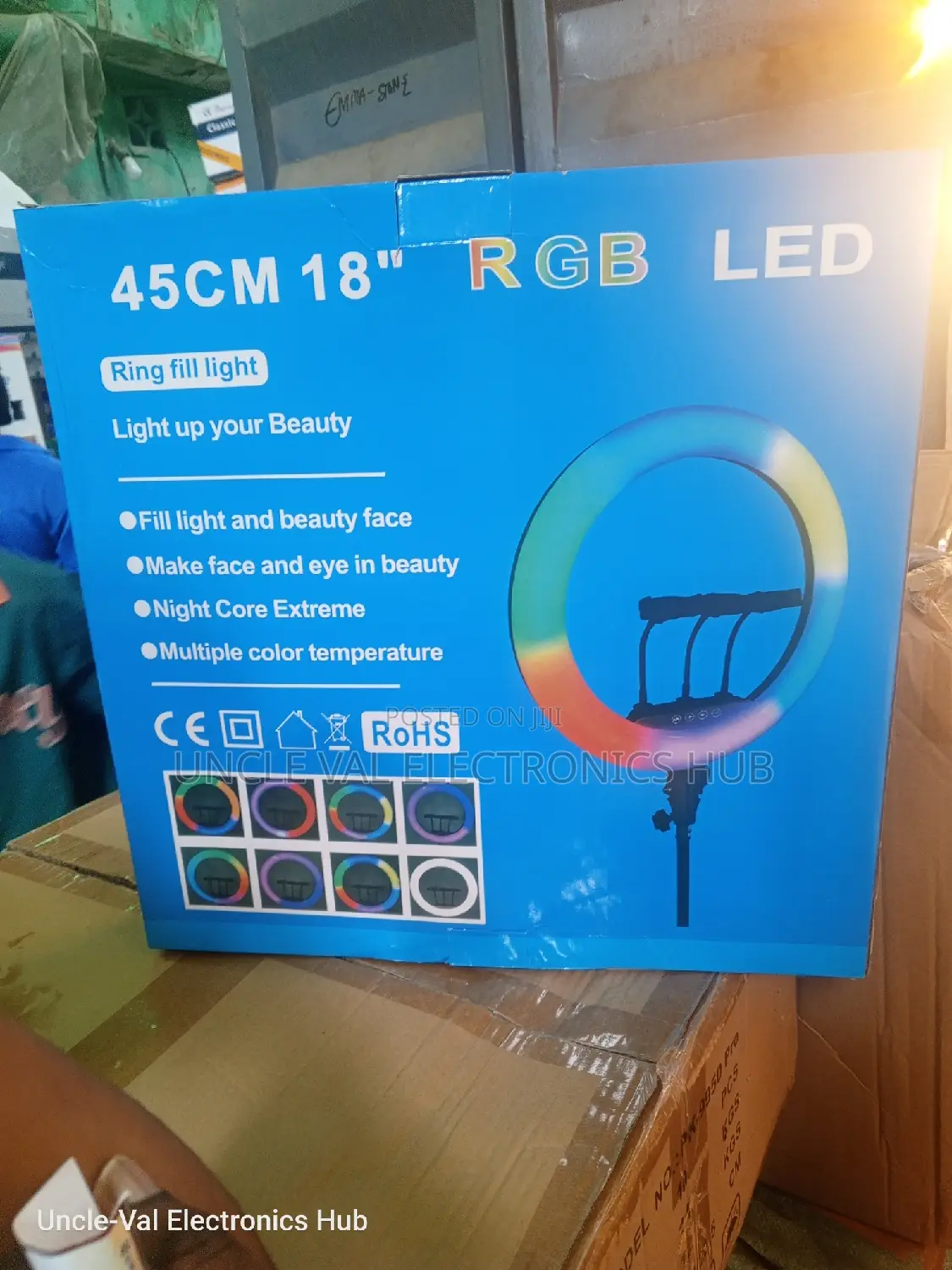 18" RGB LED Ring-Light