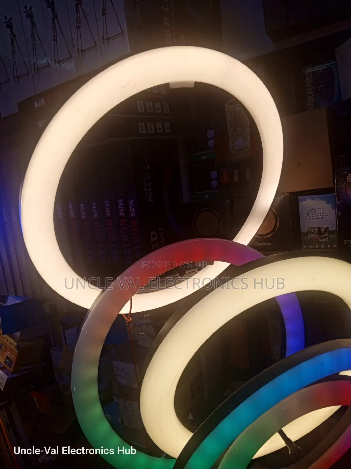 18" RGB LED Ring-Light