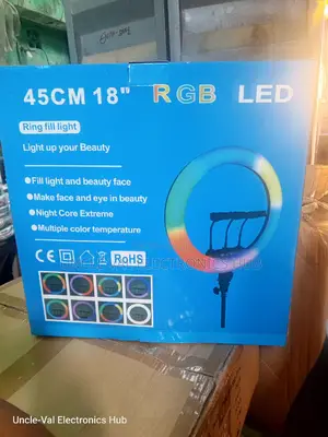 18" RGB LED Ring-Light