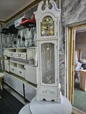 Original Standing Ancient Design Clock With Alarm