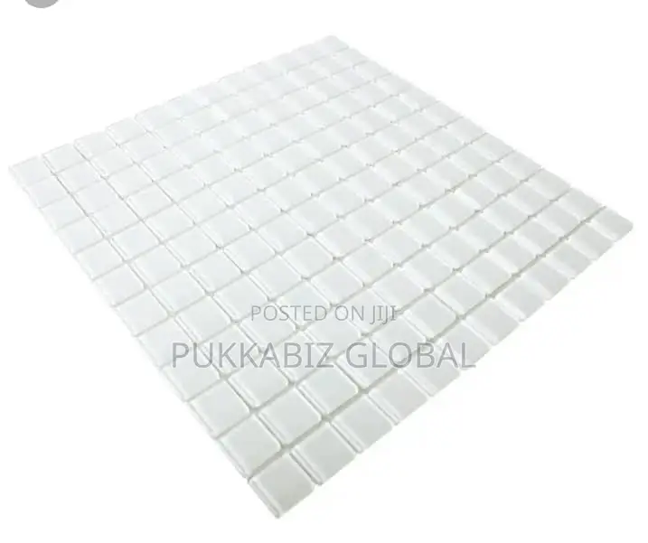 Mosaic 30 X 30 Glass Pure White