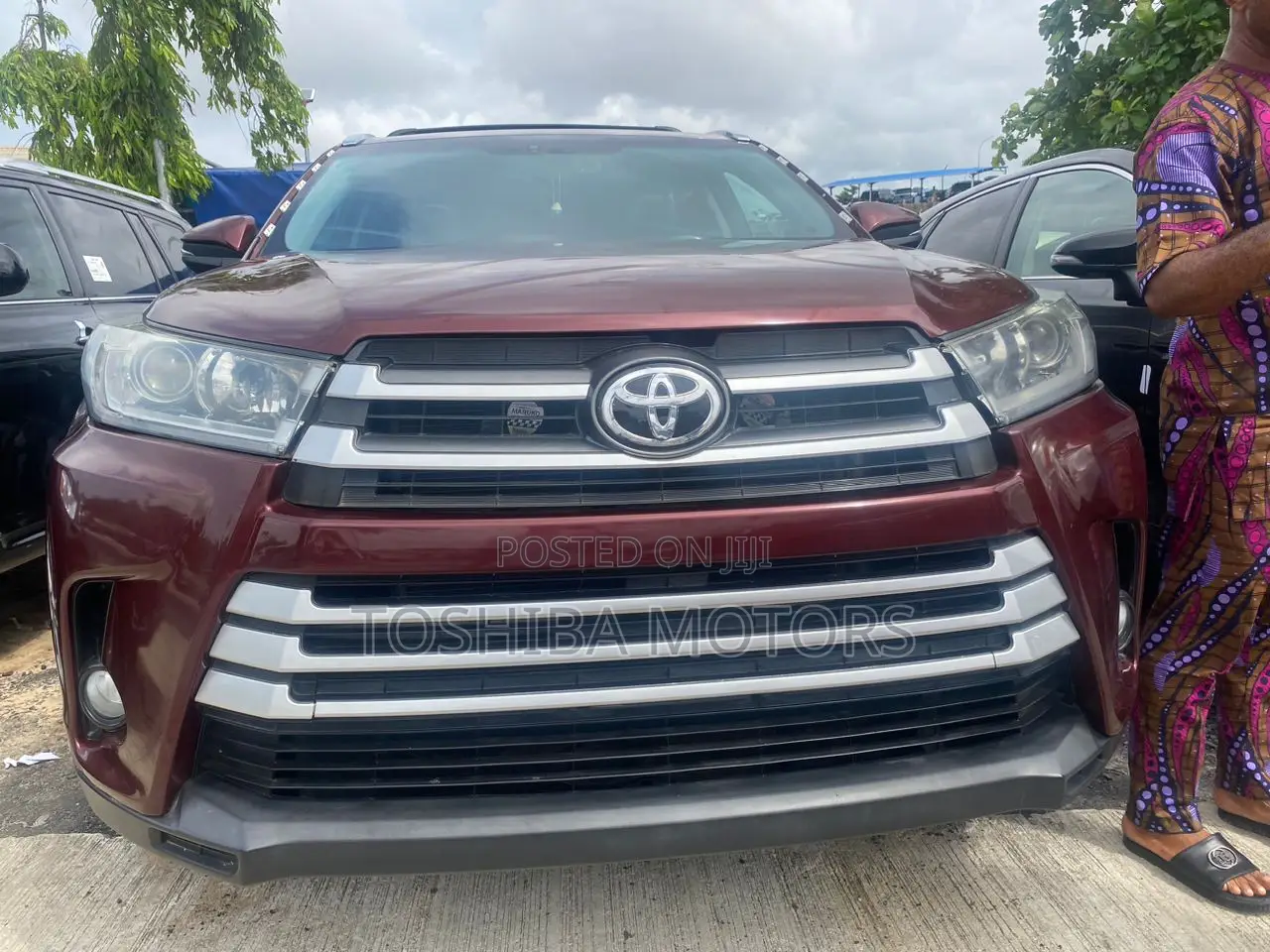 Toyota Highlander 2015 Red