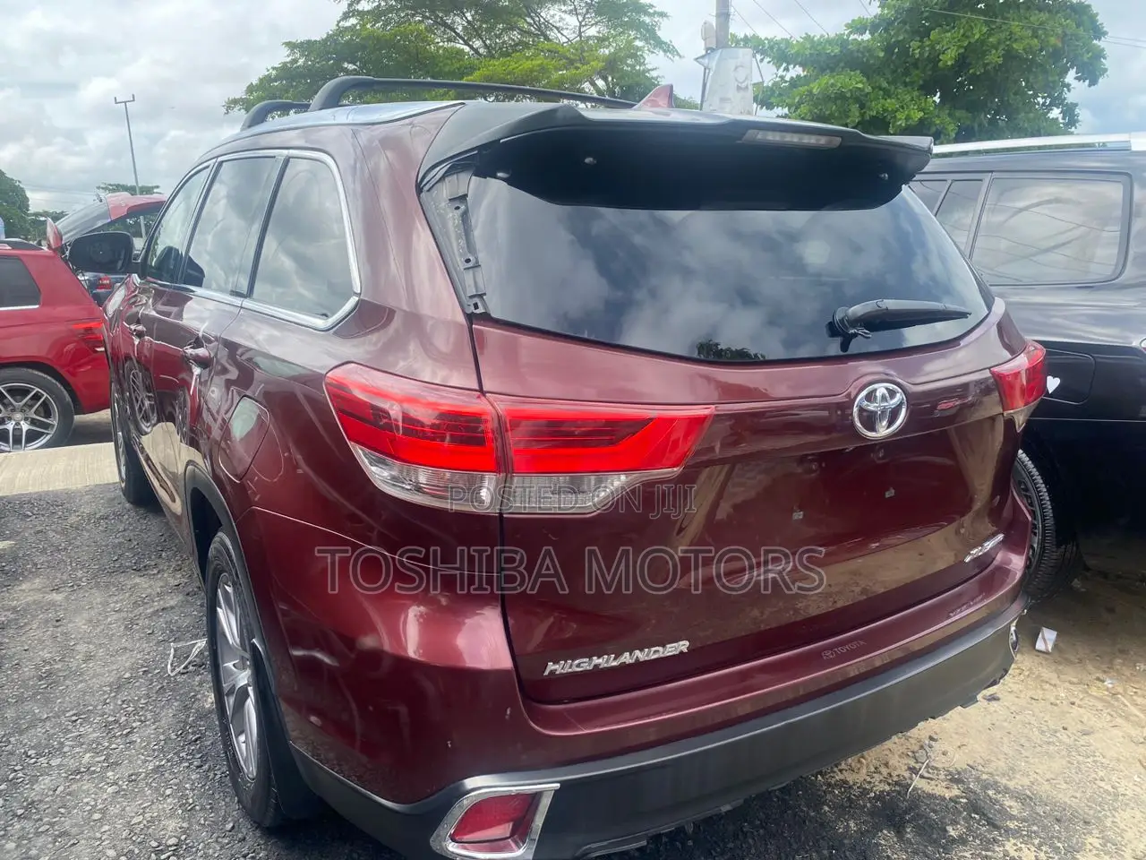 Toyota Highlander 2015 Red