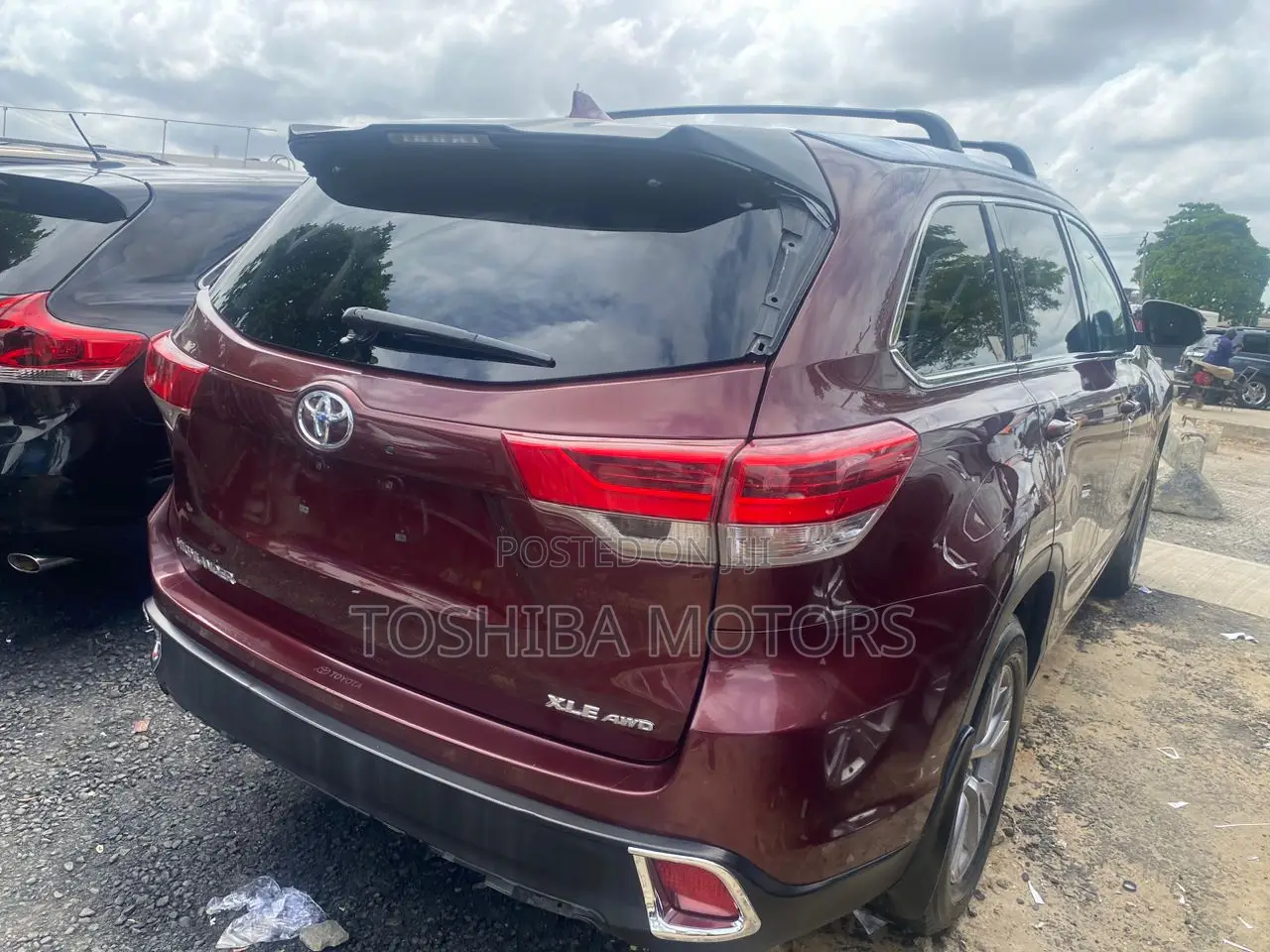 Toyota Highlander 2015 Red