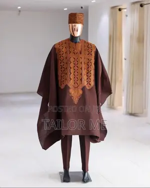 Classic Aso-Oke Agbada Bespoke for Kings