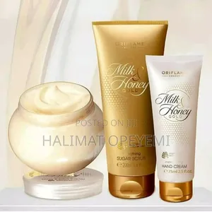 Photo - Milk Honey Gold 3in1(Sugar Scrub,Hand Cream Body Lotion).