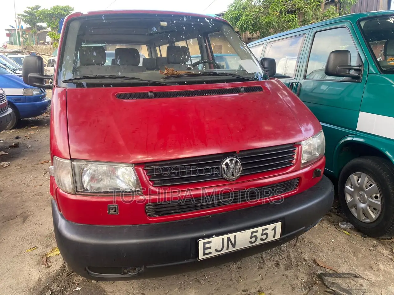 Volkswagen Transporter 2003 Red