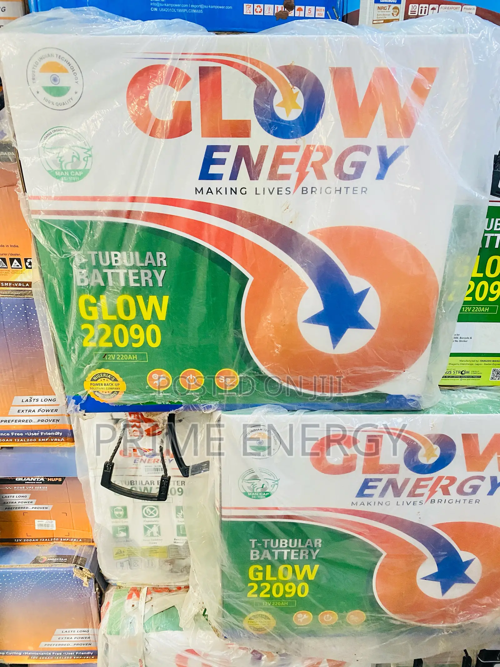 12v/220ah Glow Energy
