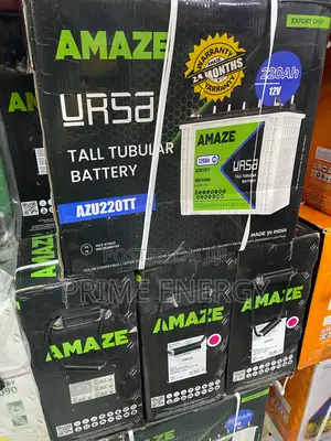 12v/220ah Amaze Tubular Battery