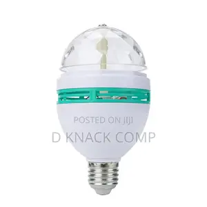 3W 220V Bar Party Disco Colorful Bubble Rotating Light