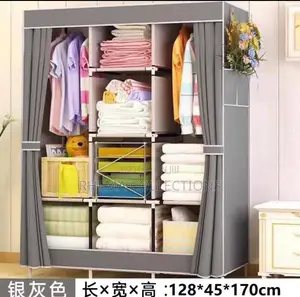 Iron Strong Cloth Wardrobe