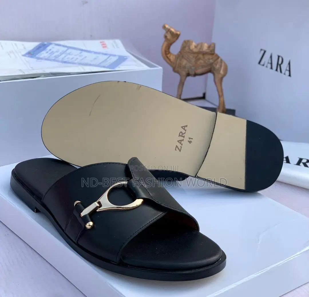 Pure Leather Slippers