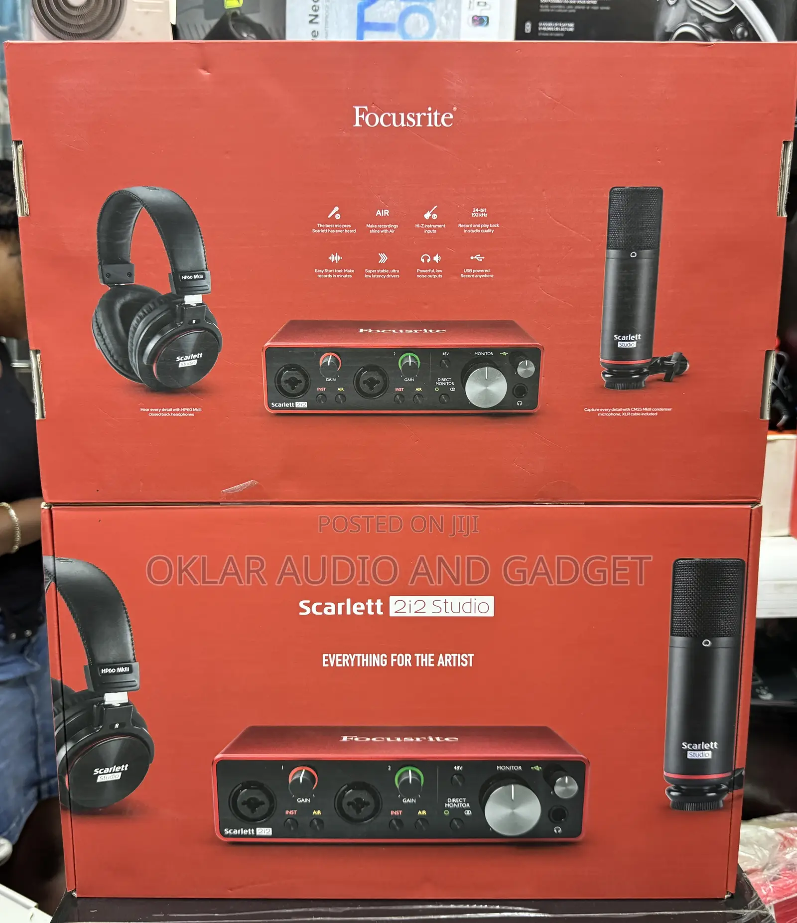 Focusrite Scarlett 2i2 Studio Bundle 3rd Generation