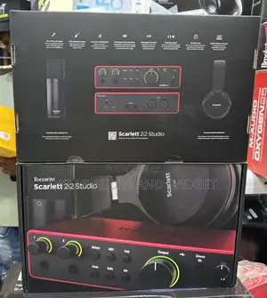 Focusrite Studio Bundle Set 4th Generation