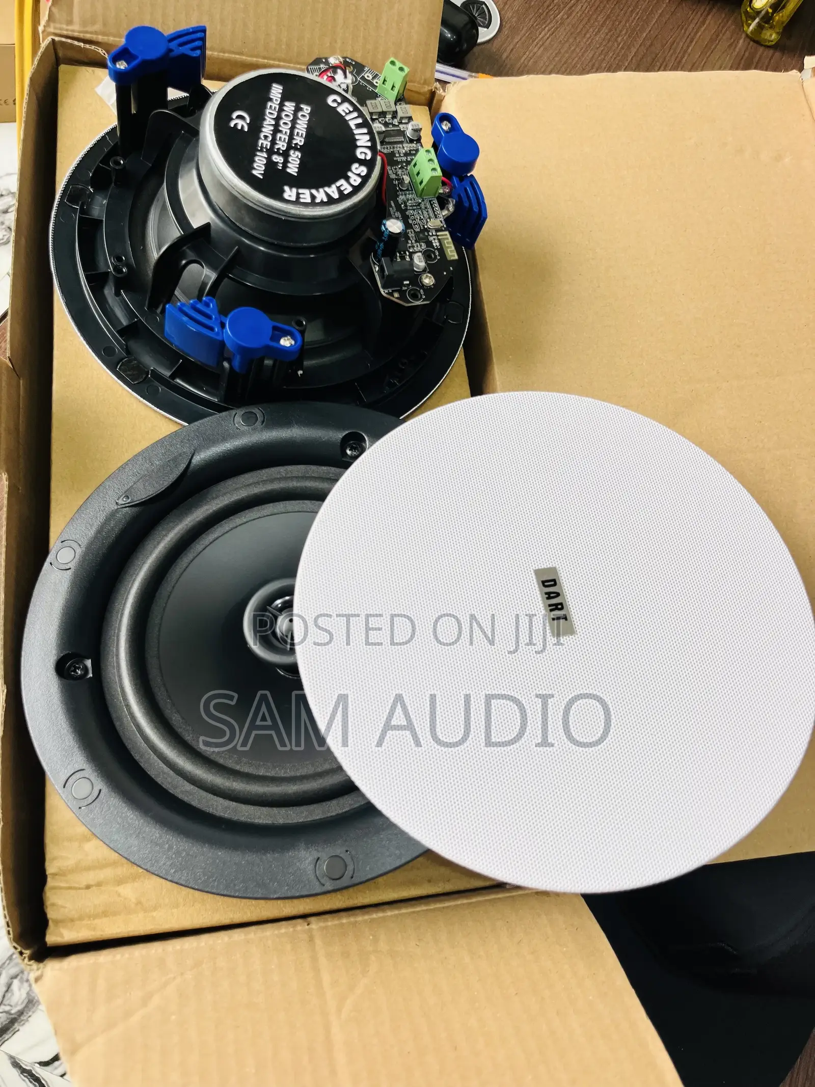 Two in One Dart Ceiling Speaker 50watts