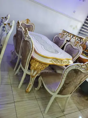 High Quality Turkish Royal 6seater Dining Table