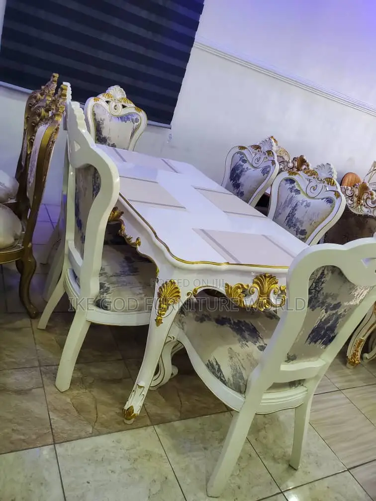 High Quality Turkish Royal 6seater Dining Table
