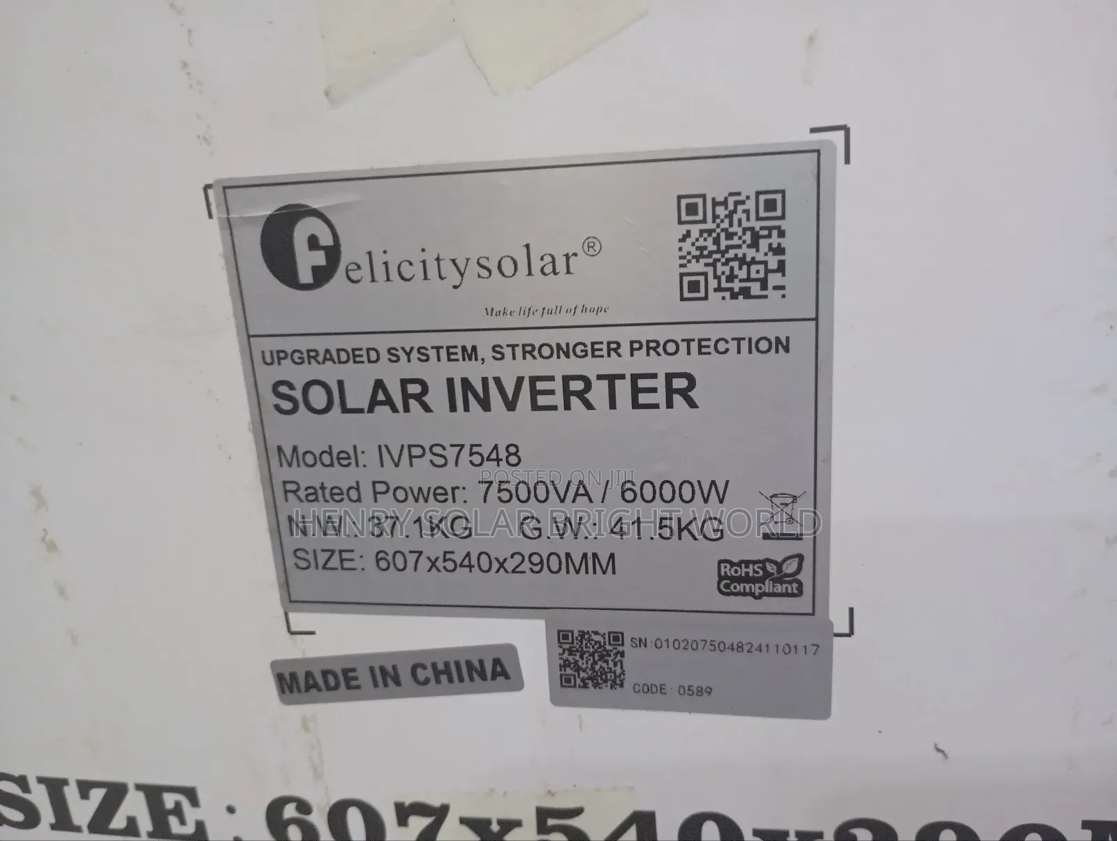 7.5kva 48v Transformer Based Inverter