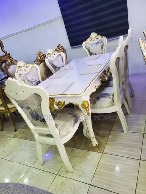High Quality 6seater Turkish Royal Dining Table