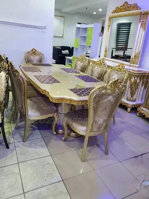 8seater High Classic Turkish Royal Family Dining Table