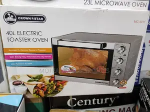 Master Chef 40l Electric Multifunction Oven Toaster W/Grill