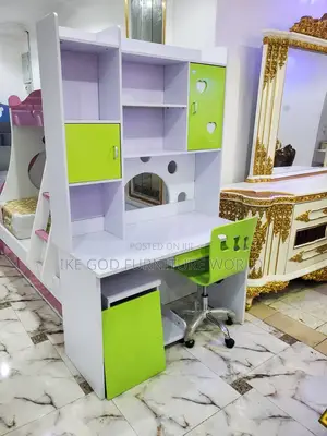 Quality Turkish Children Bed and Reading Table