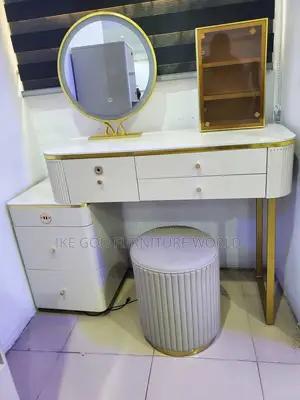 Turkish Dressing Mirror and Chair