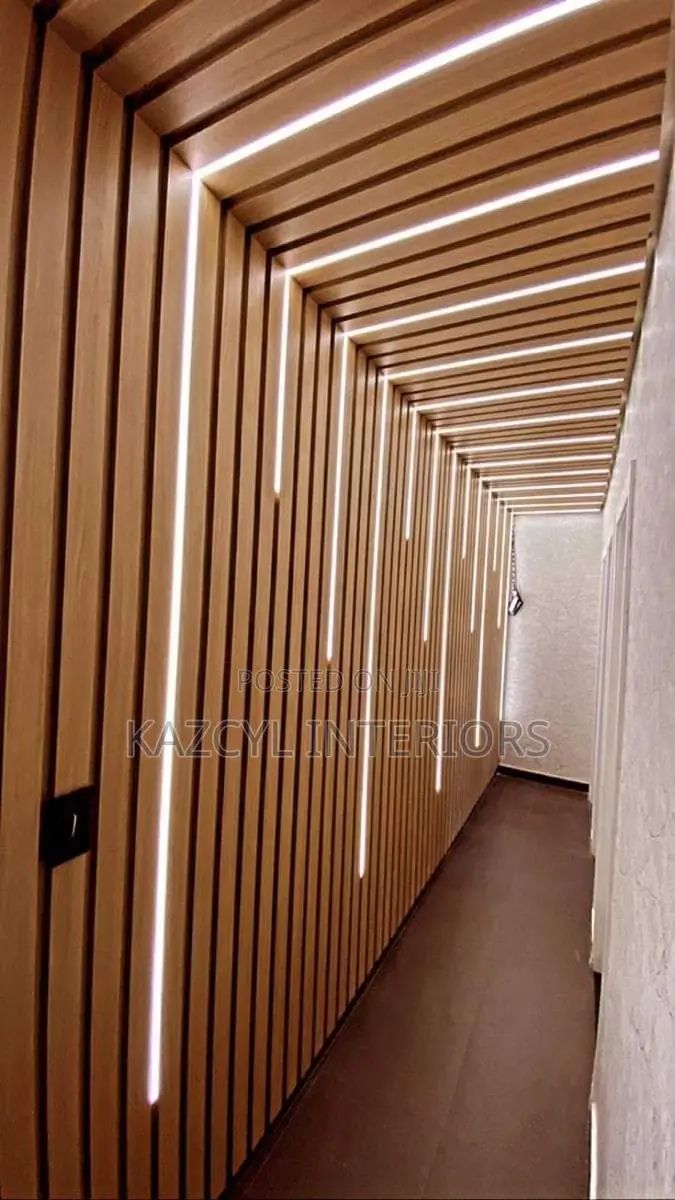 Flutted Panel for Wall and Tv Shelfs