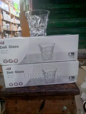 6pxs Diamond Whiskey Glass Cup