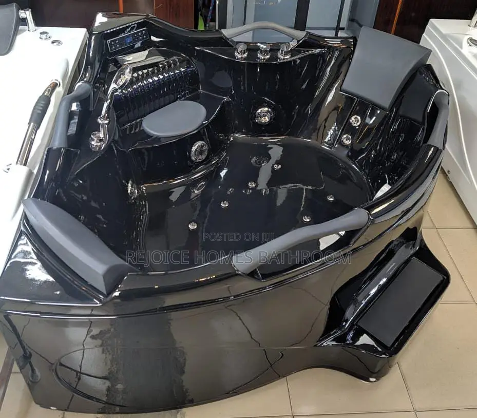 Black Four Handles Jacuzzi