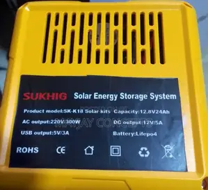 Sukhig 300W Solar Generator+Panel for TV,LAPTOP,FAN
