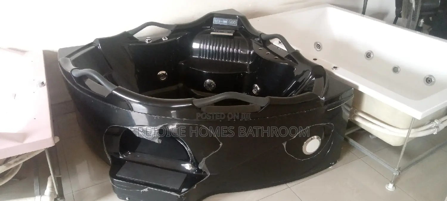 Black Four Handles Jacuzzi