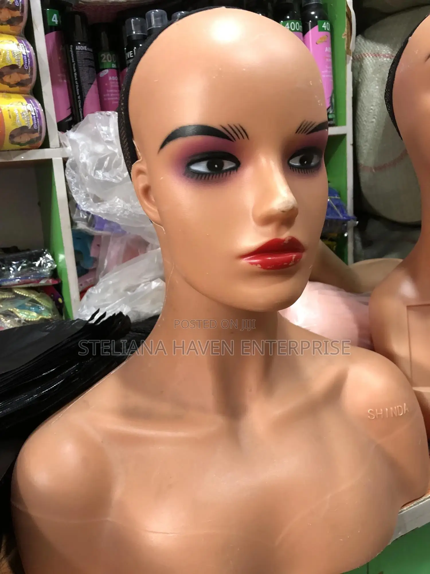 Mannequin or Dummy for Wig Advert