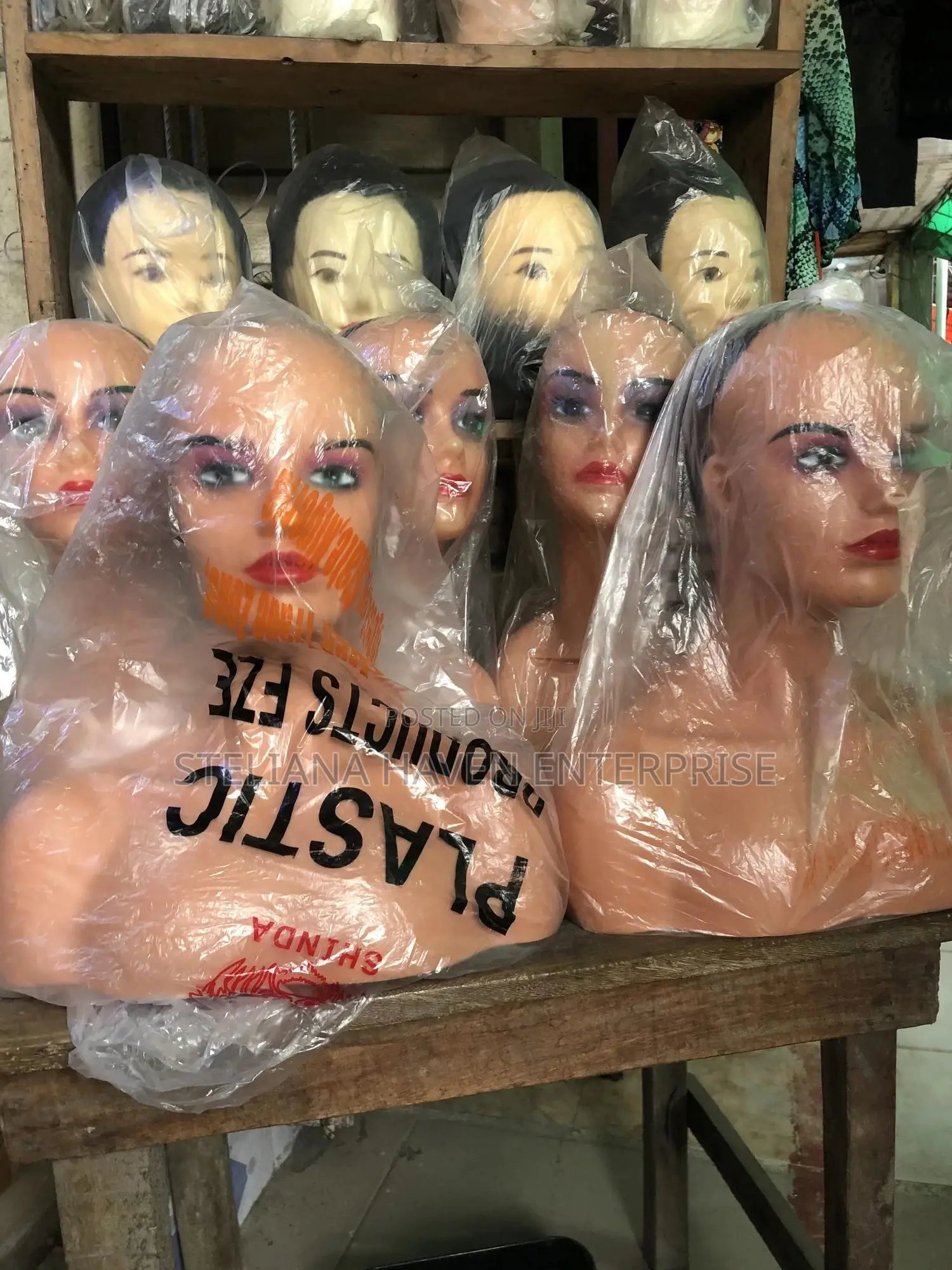 Mannequin or Dummy for Wig Advert