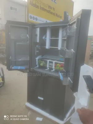 Hisense 4 Doors Inverter Fridge>Built 21"Inch TV >Dispenser