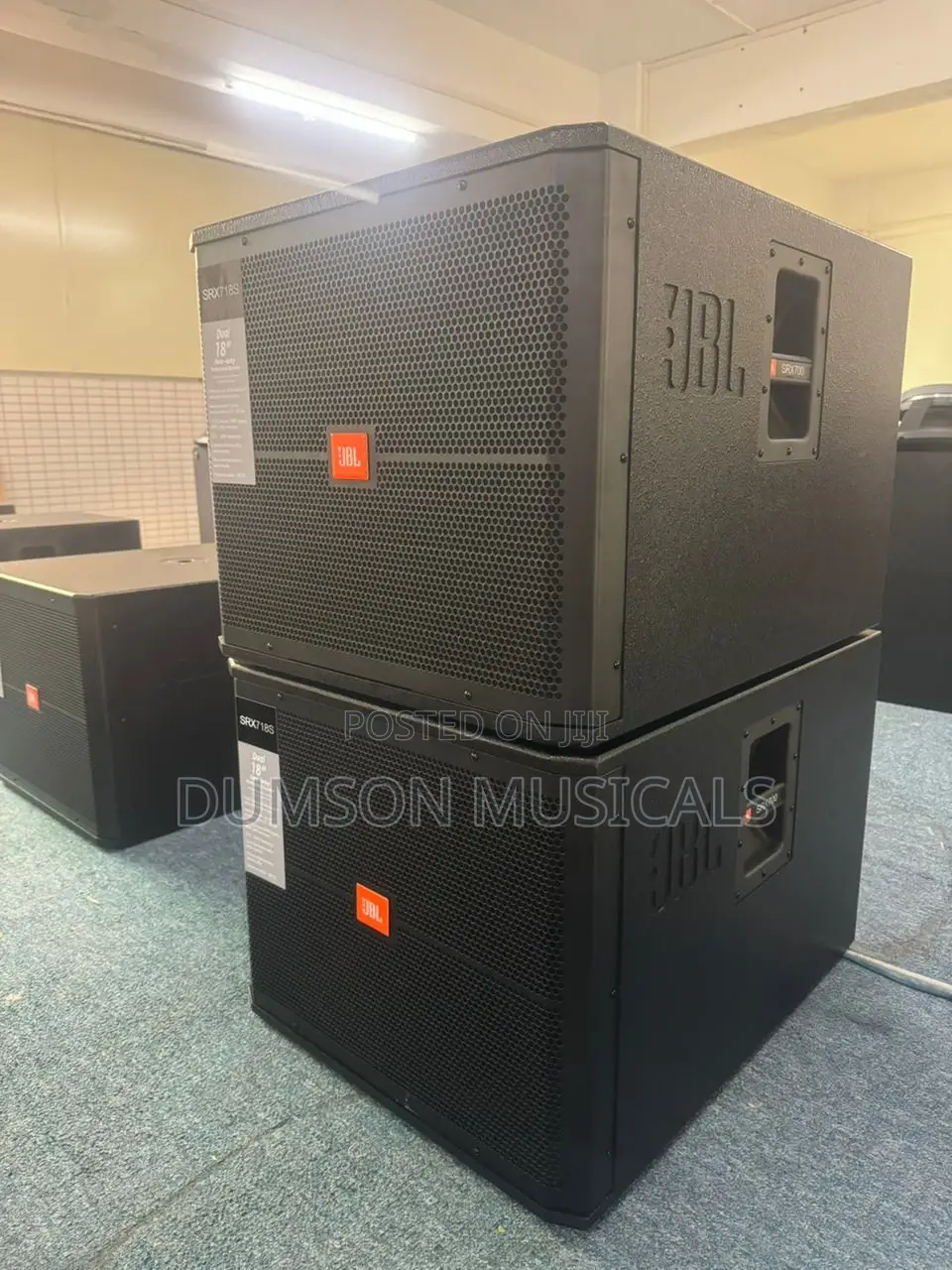 JBL Single Subwoofer 18 Inches Srx718s