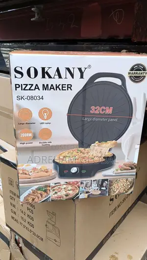 Sokany Pizza Maker 2000w With Double Side Heating and Lamp