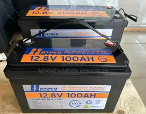 Hyper Power Lithium Ion Battery 100ah. 12v