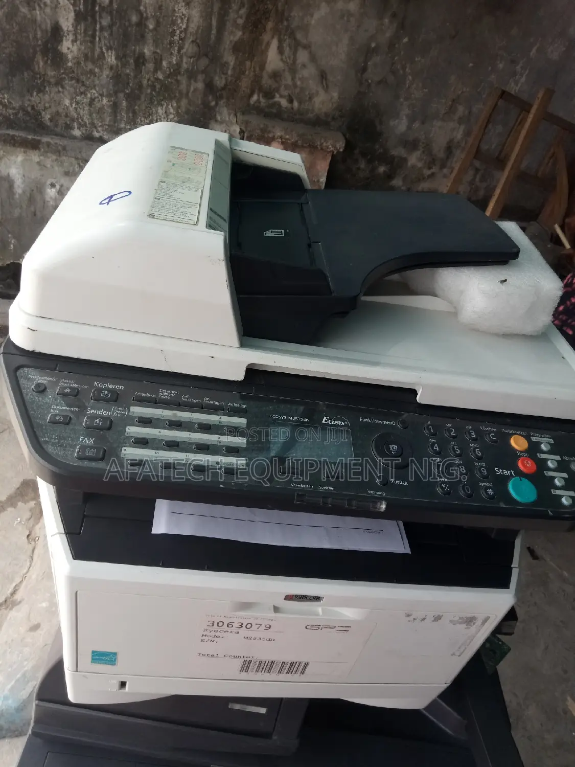 Kyocera Mita 1135 Photocopy Machine