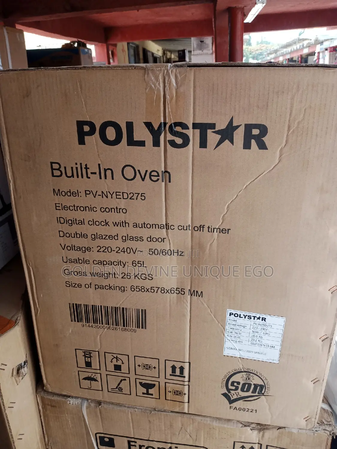 Polystar Inbuilt Oven .