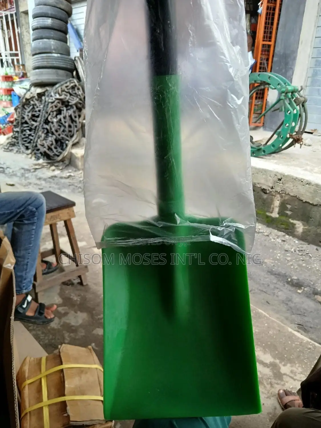 Non Spark Plastic Shovel